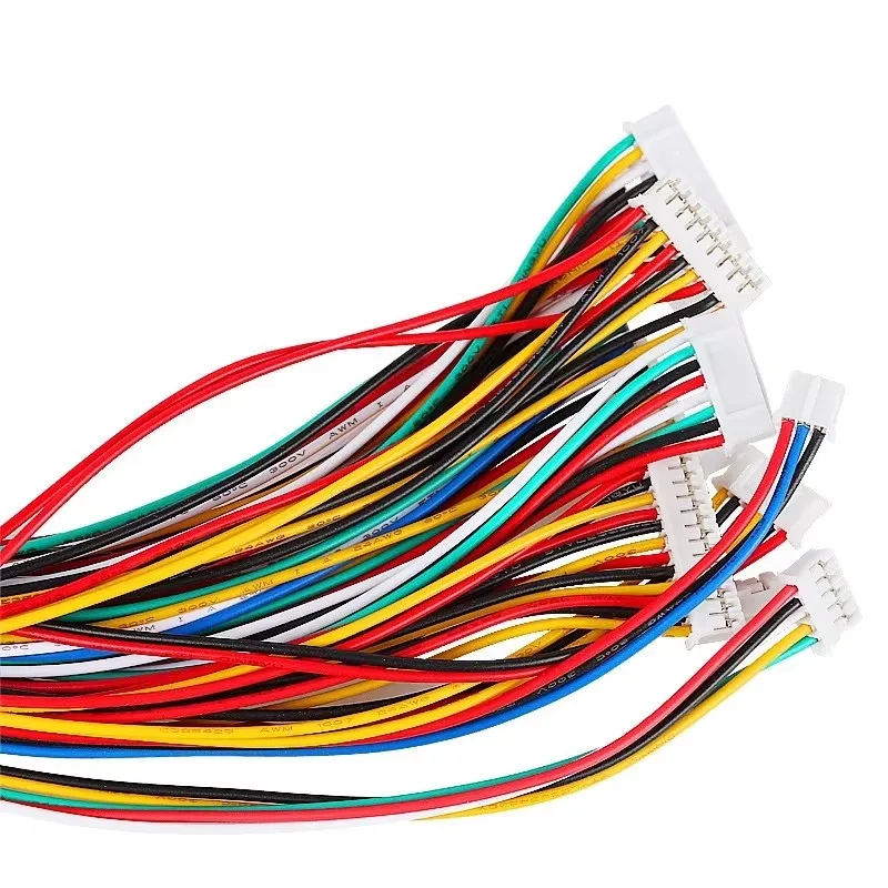 JST 2 0 PH-2 2/3/4/5/6/7/8/9/10 разъем с проводными кабелями 26AWG Новый S18
