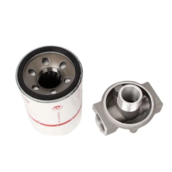 Cartridge Oil Filter with Bracket For Fuel Pump Dispenser,Applicable for Diesel,Gasoline,Ethanol or Methanol Blends Up To 10%