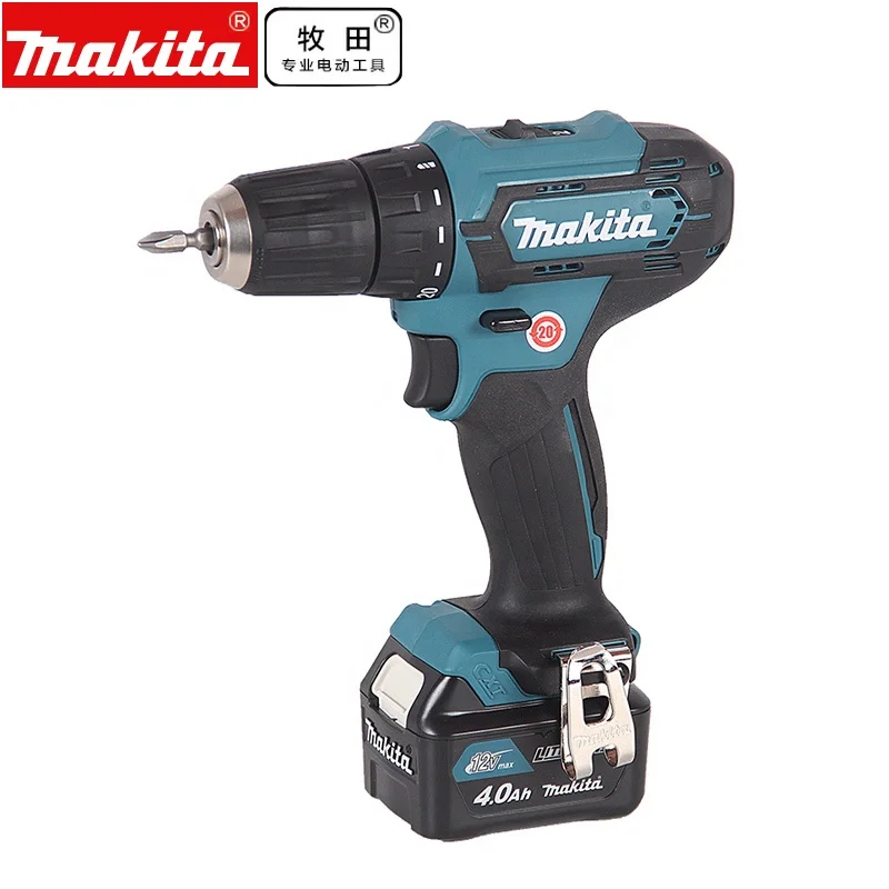 Оригинальный Makita 12 в 10 мм мощный профессиональный Heavy Duty портативная аккумуляторная батарея литиевая ручная дрель машина