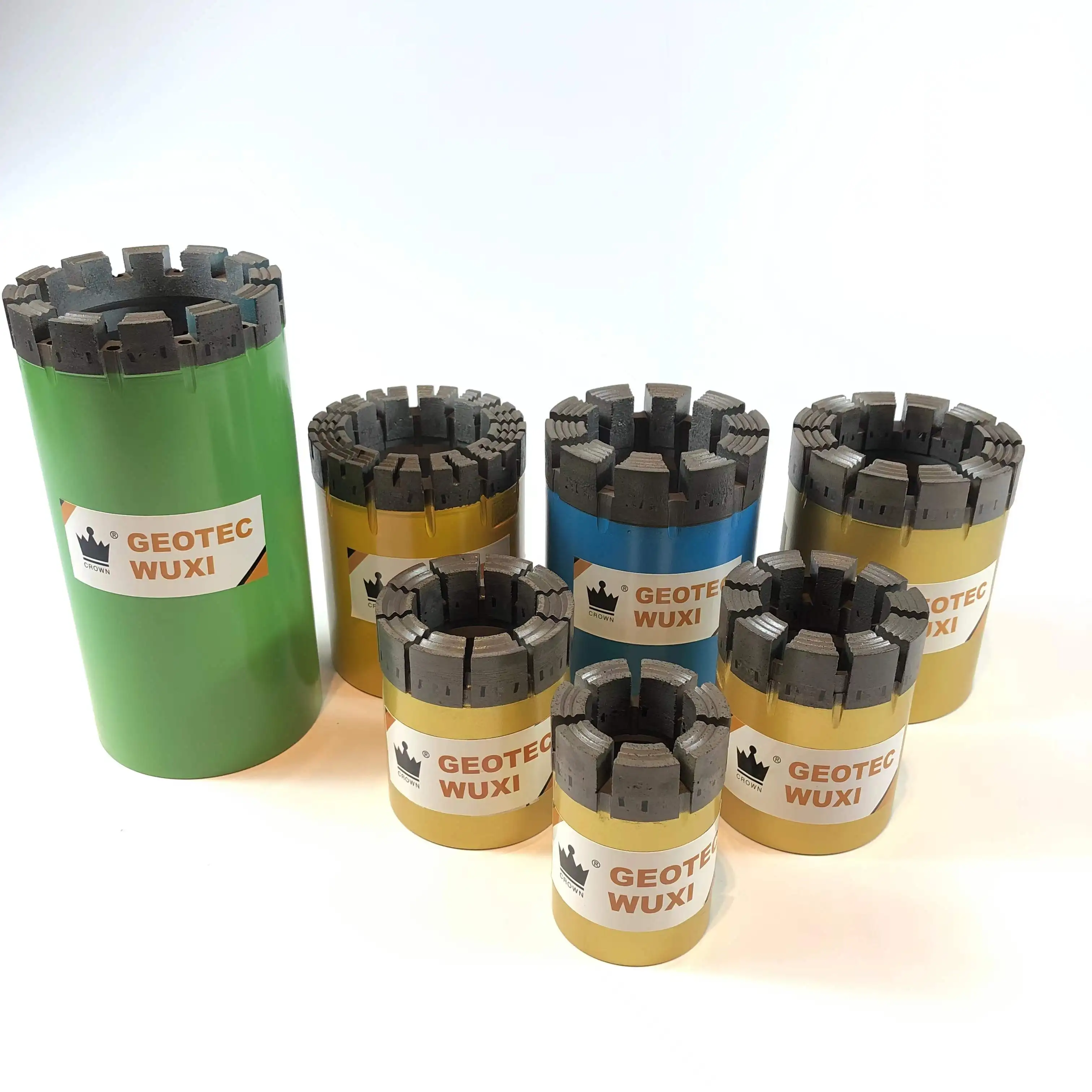 Geotec Wuxi CROWN new arrival SMD grade 7mm HQ impregnated diamond core bit rock oil well drilling drill bits