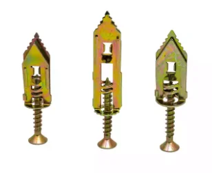 Недорогой металлический крепеж GB, оцинкованный гипсокартон, полый крепежный якорь для сухих стен с винтами