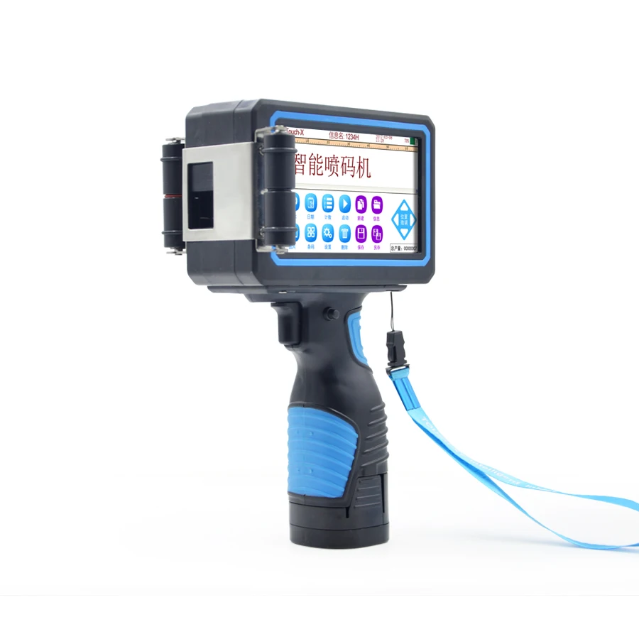 2020 Mini Handheld Inkjet Hand Held Date Ink Jet Printer For Plastic Bottles Online Printing