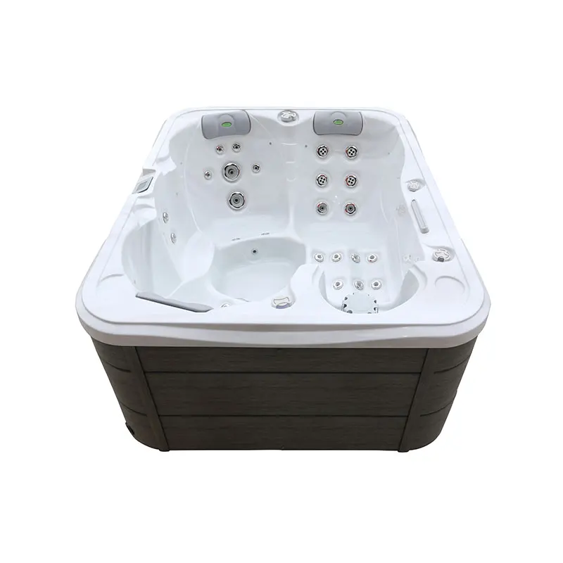 Aristech Acrylic 4 Person Massage Spa Hot Tub for Outdoor Jacuzzie Comfort and Relaxation