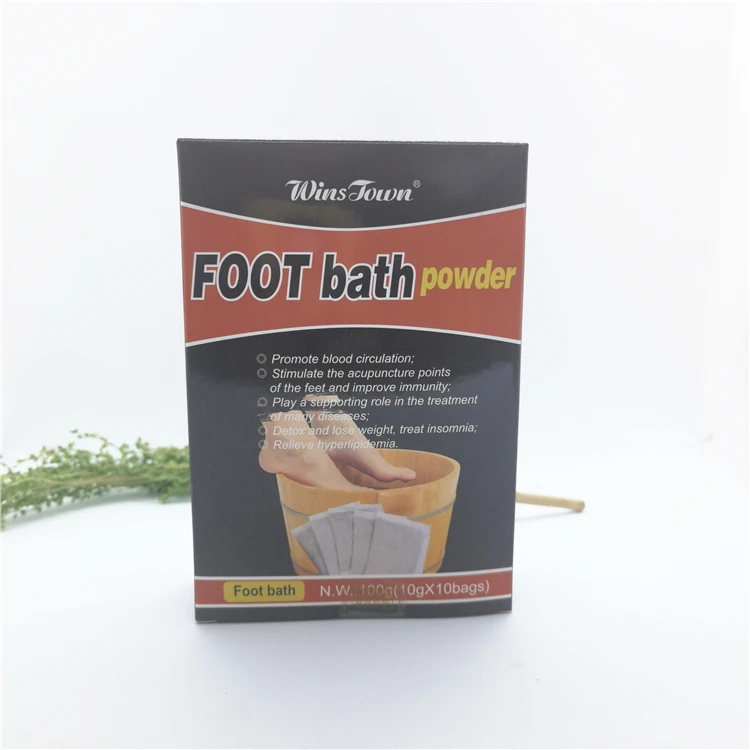 10 пак./кор. Китайский травяной платырь против мокса ванночка для ног порошок спа