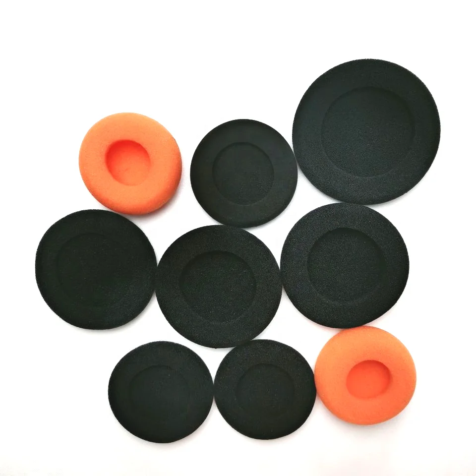 Thicker 60mm *10mm  replacement ear pads  Earpads Sponge Cushion Covers for Logitech and Sony Headphone