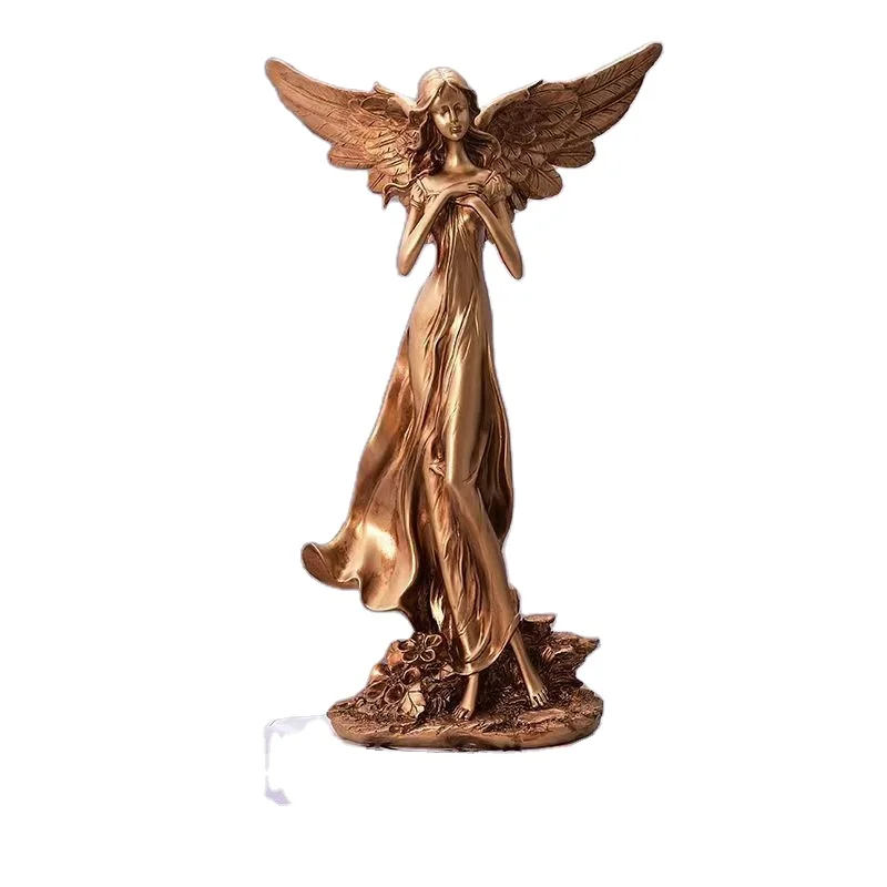 Christmas Angels Sexy Female Nude Statues Wedding Decoration Gifts & Crafts Art Collectible Resin Sexy Nude Angel Girl Statues