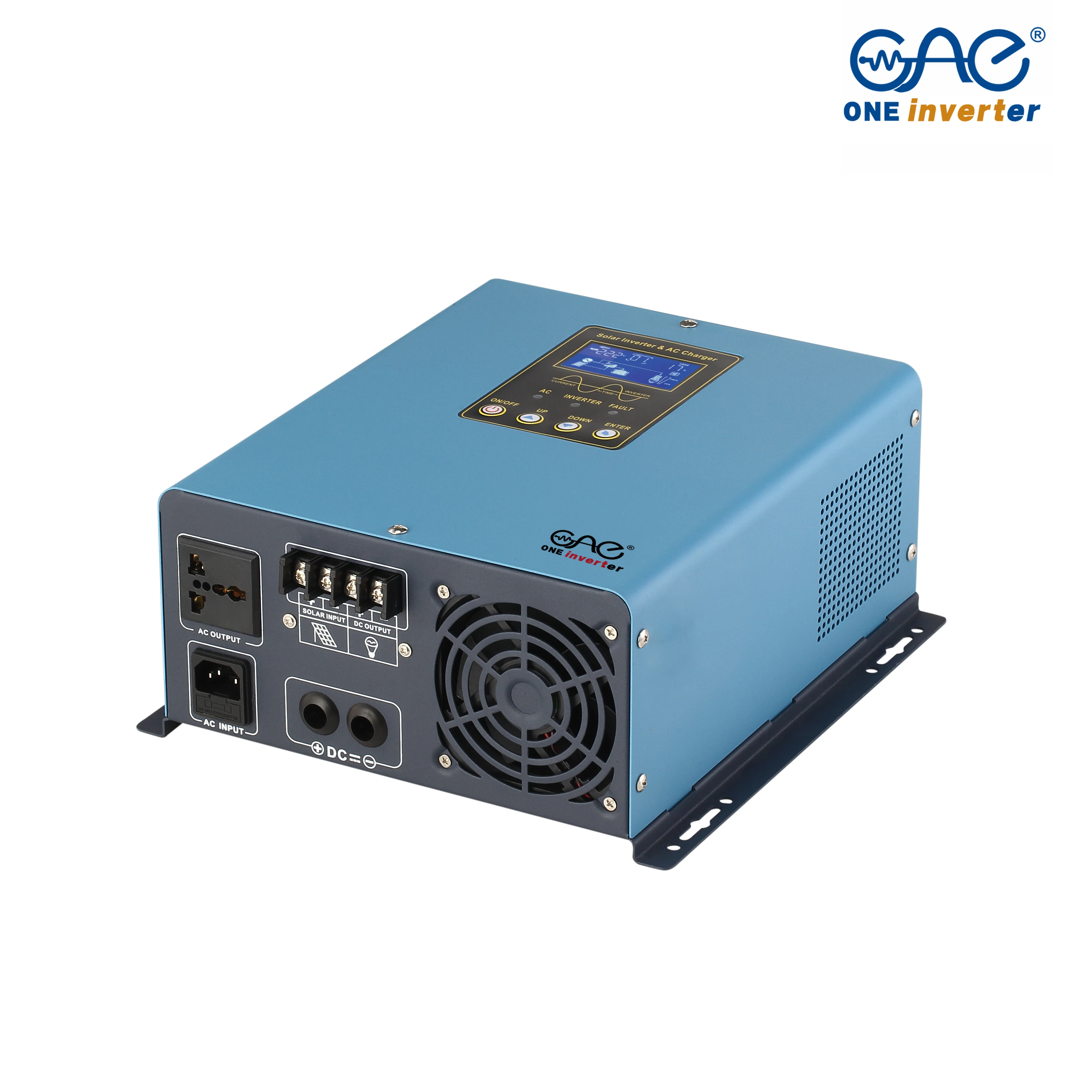 High transfer efficiency 1200w Solar Inverter 1.2kW 12V 24V Low Frequency off Grid hybrid Solar Inverter