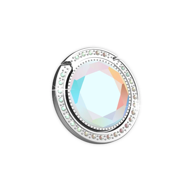 
Factory Customized Design BlingBling Free Rotating Mobile Phone Ring Stand for Phone 