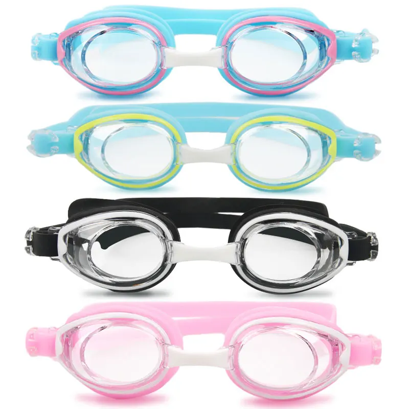 
racing Swimming anti fog protection eye Professional eyewear Waterproof for kids Comfortable Silicone Anti Scratch 