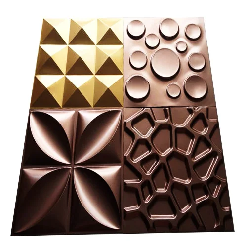 
Innovative vacuum formed home decoration Beautiful 3D panel for wall Elegant replaceable 3D wall decor panel 