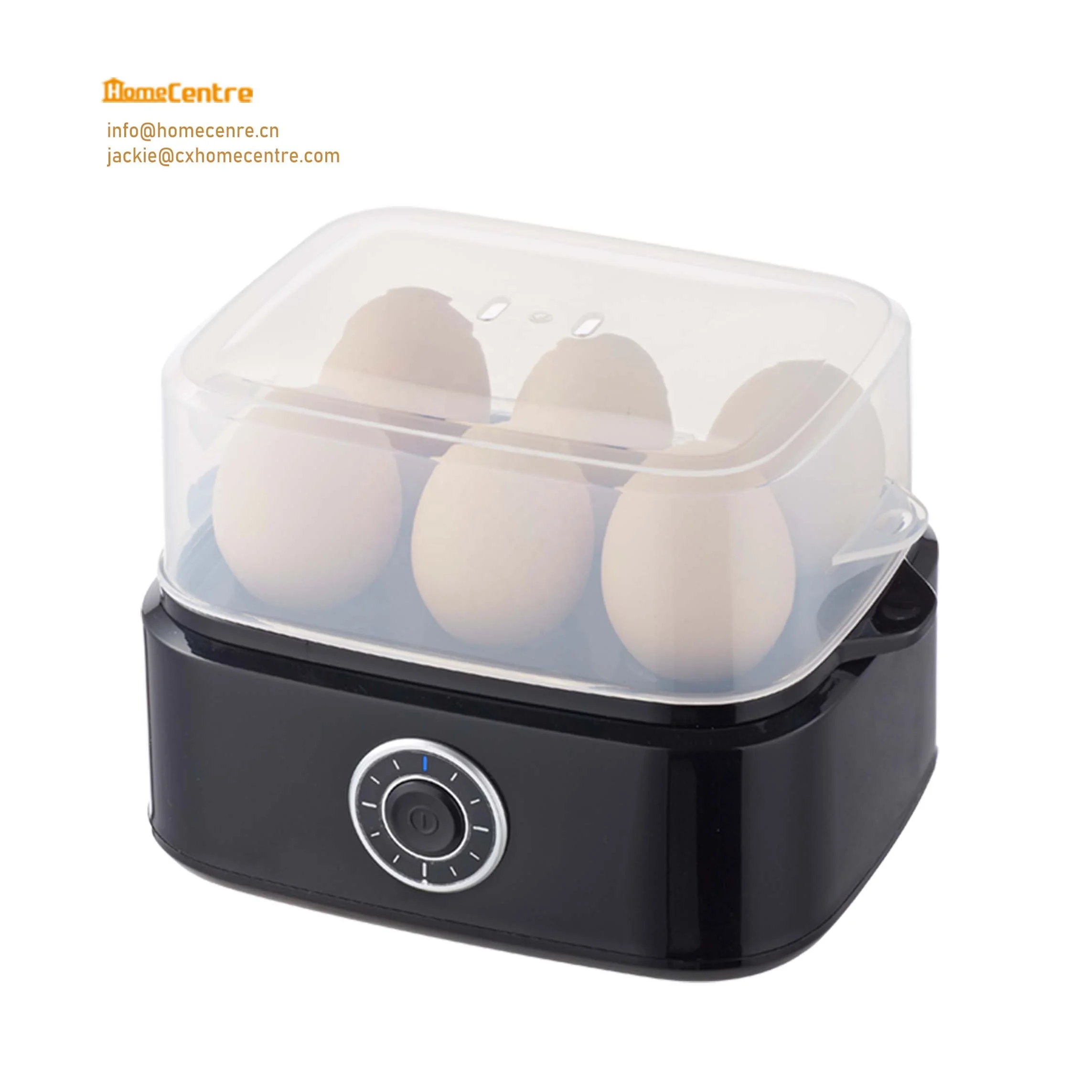6 eggs Smart Electric Stainless steel heating Egg cooker boiler