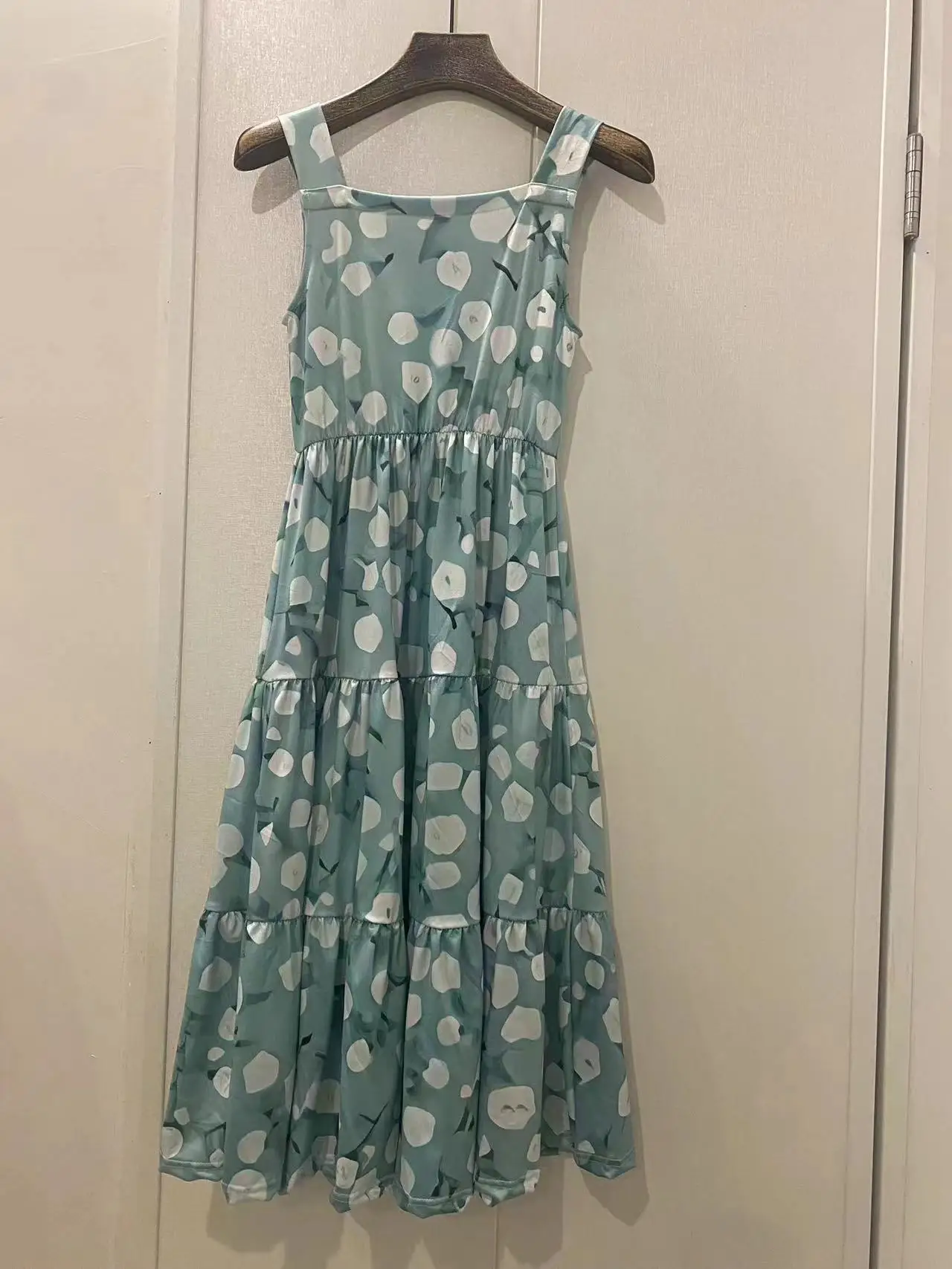 New High Quality Customized Strap Sleeveless Midi Toddler Kids Dress Polynesian Tribal Girls Birthday Party Dresses For Kids