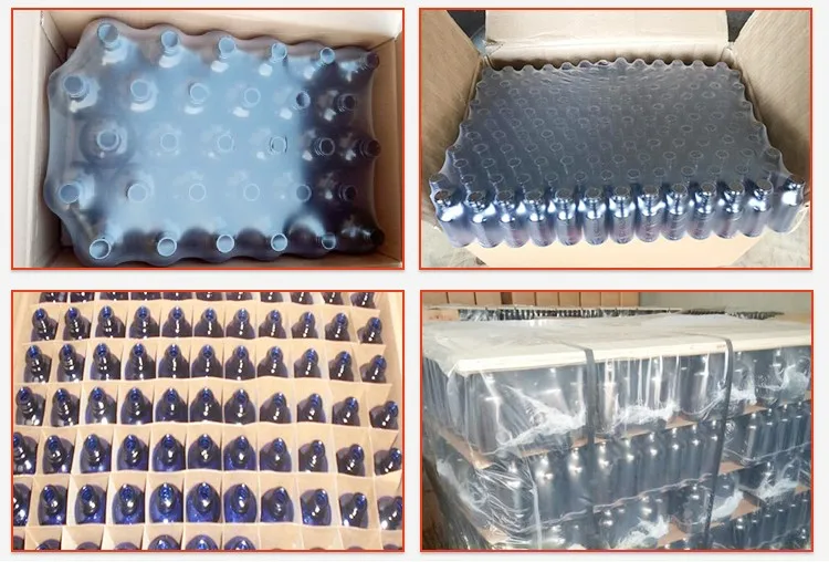 macaron color pink violet yellow blue green flat shoulder essential oil glass dropper bottle 30ml 1oz for serum