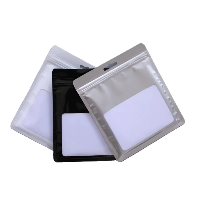 Hot Selling Eco friendly Transparent Zipper Resealable Clothes Packaging Frosted Plastic Ziplock Bag