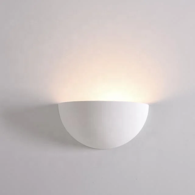 GDLED Gypsum Lighting  Fixture Wall Lamp Up Lighting Plaster Wall Light Mounted On Wall
