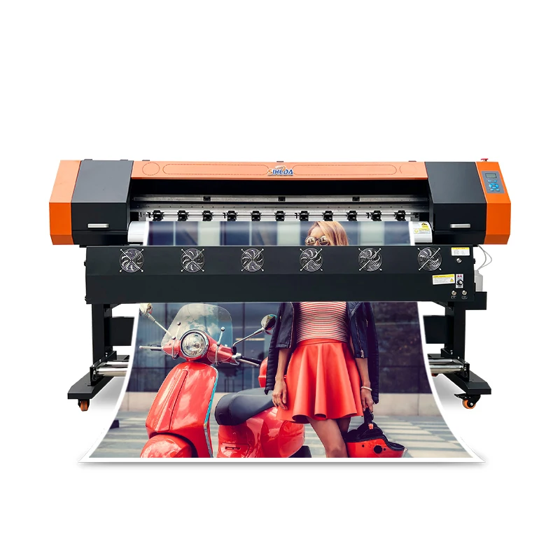 I3200 DX5 XP600 Inkjet Printer 1.6m 1.8m 3.2m China Plotter Large Format Poster Canvas Vinyl Wrap Eco Solvent