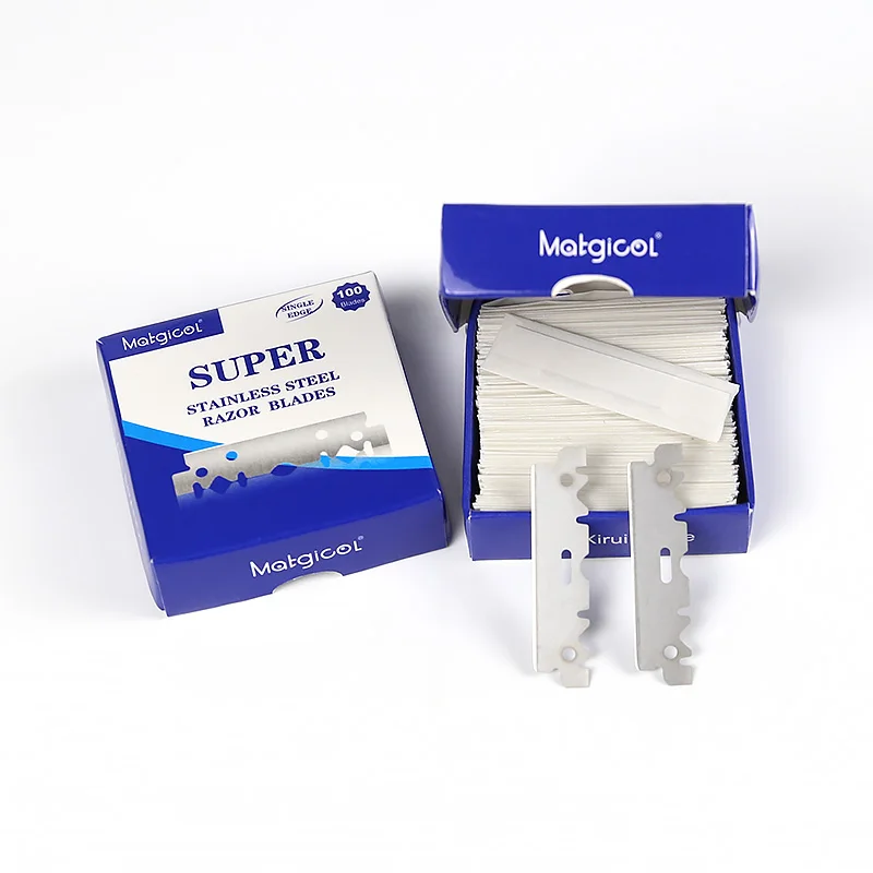 Безопасное лезвие бритвы с одним краем из нержавеющей стали