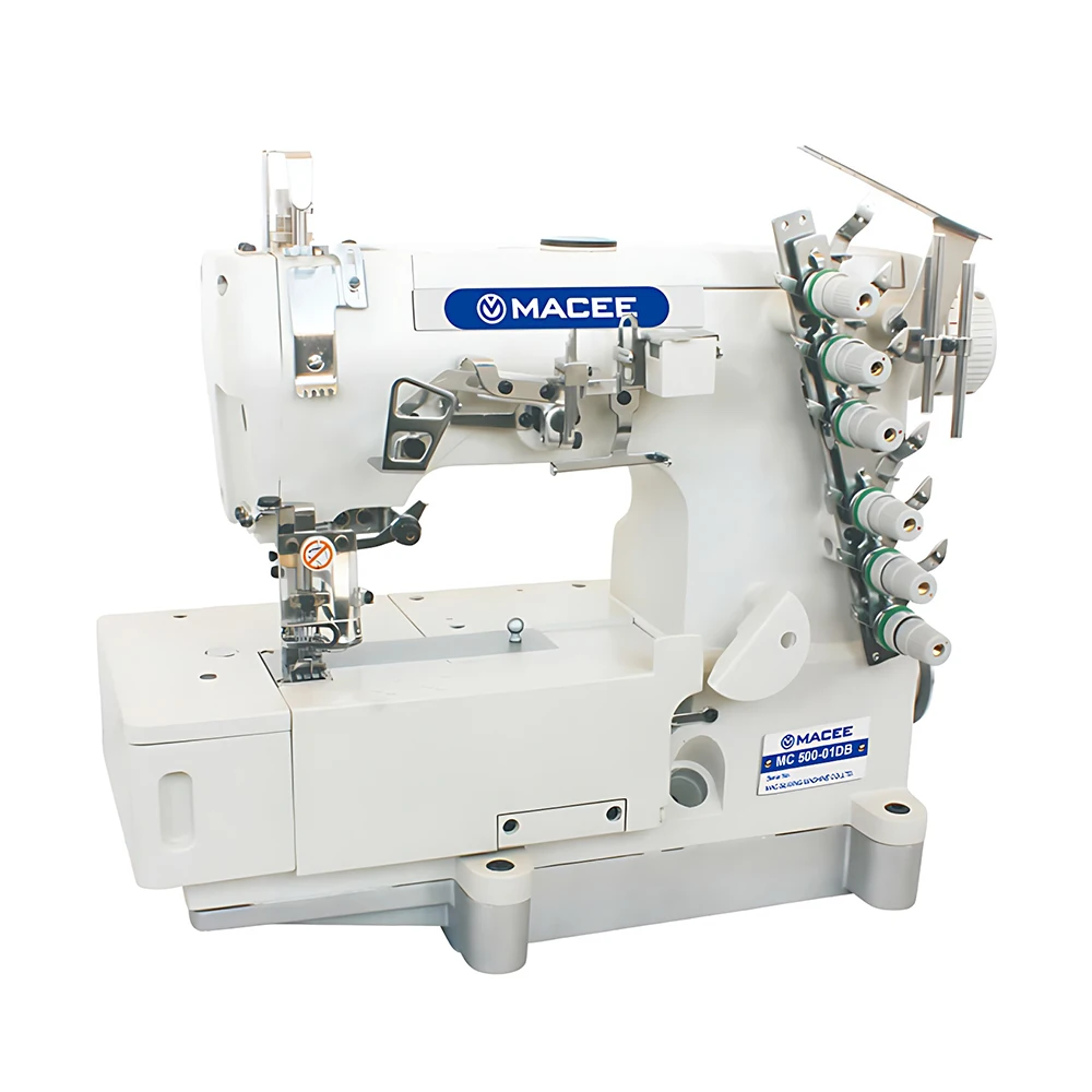 MC 500-01DB Automatic 4 Needle 6 Thread Interlock Industrial Sewing Machine With Electrical Yarn Cutter