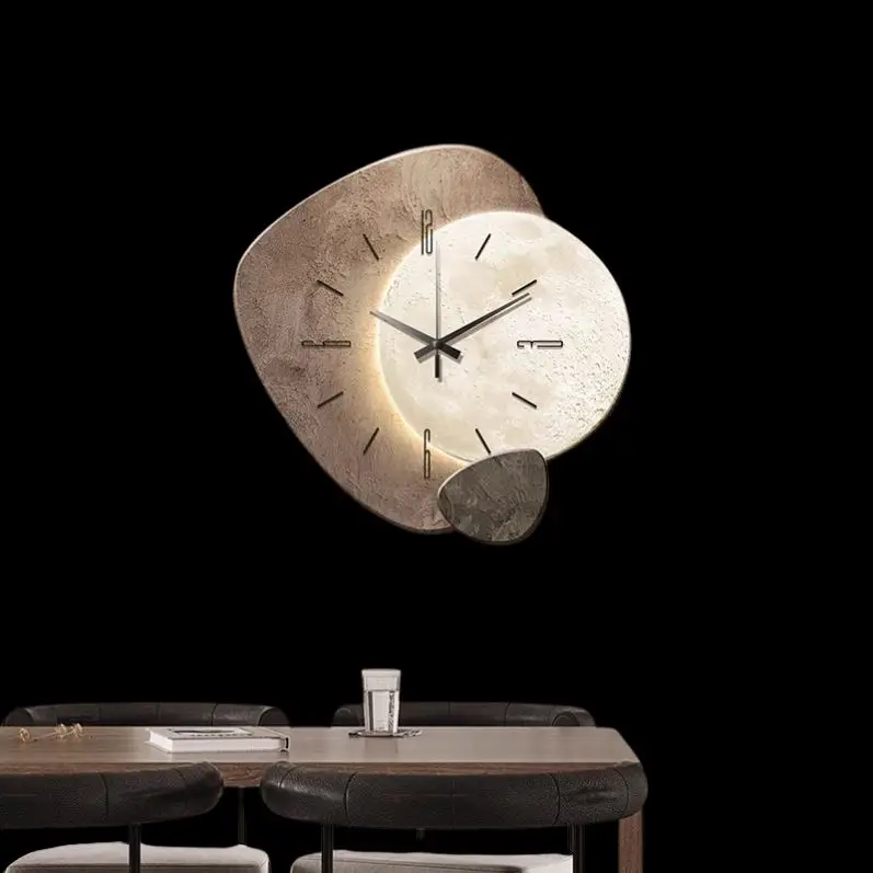 Art Metal Paintings Decoration Landscape Glass And Horses Canvas Frame Home Hanging Decorative Painting Wall Arts With Light