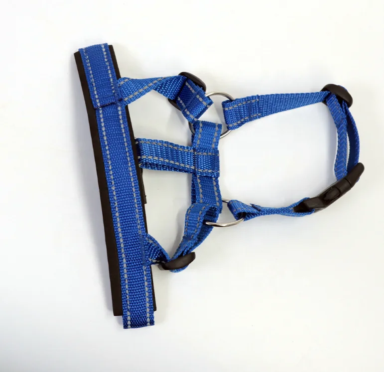 Оптовая продажа невытягивающая лямка на шею для собак с мягкой подкладкой тренировочный инструмент ошейника ремешком безопасности