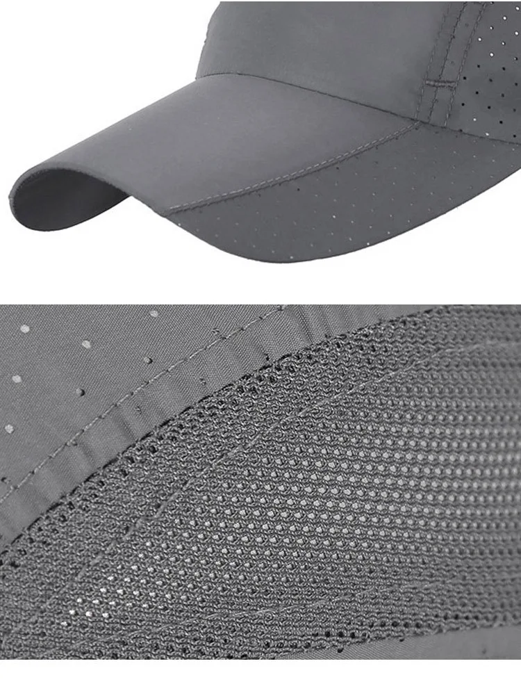 Wholesale Custom Fashion High Quality caps from china Outdoor Quick Drying Dad Hat Baseball dry fit Sports Caps