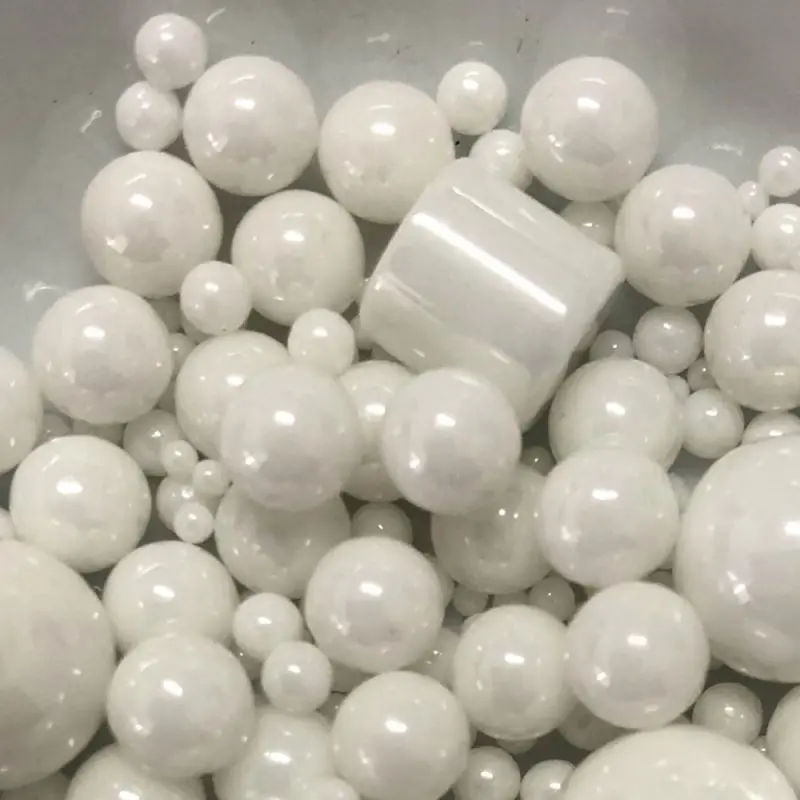 High wear resistant zirconia ceramic beads for grinding media for gold