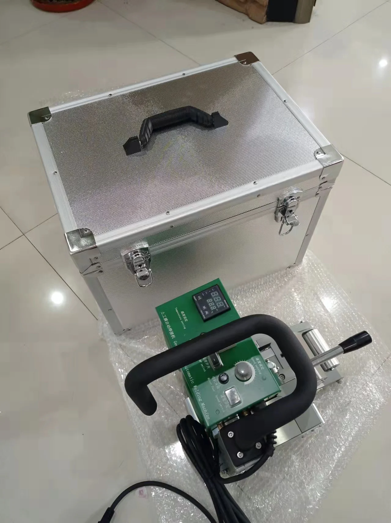 Fusion Tech Ft Hw800di Geo Membrane Hdpe Hot Wedge Plastic Welder Pvc Tarpaulin Pe & Hdpe Pond Liner Welding Machine