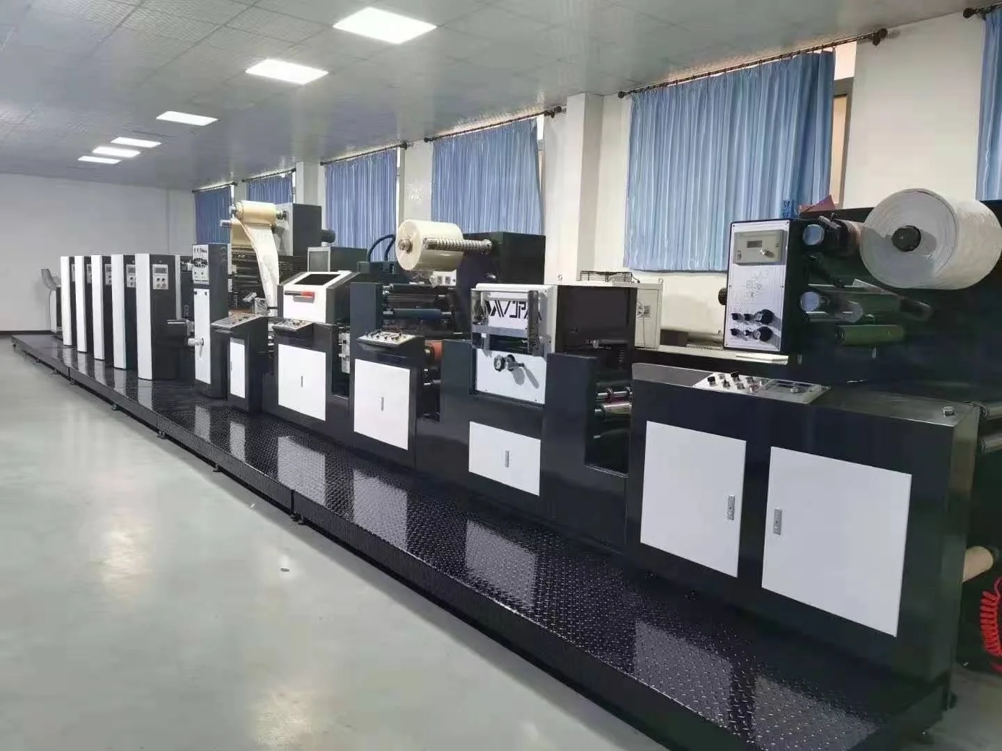 Top sales WJ series offset printer 4 5 6 7 8 color printing machine offset printing machine offset press