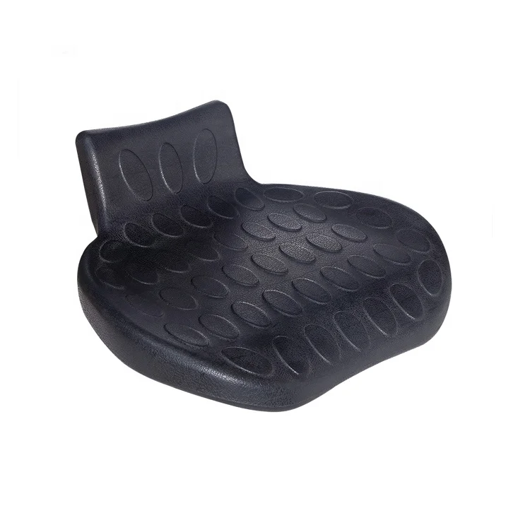 Office chair components ESD leather stool accessories clean room lab chair parts PU seat and back