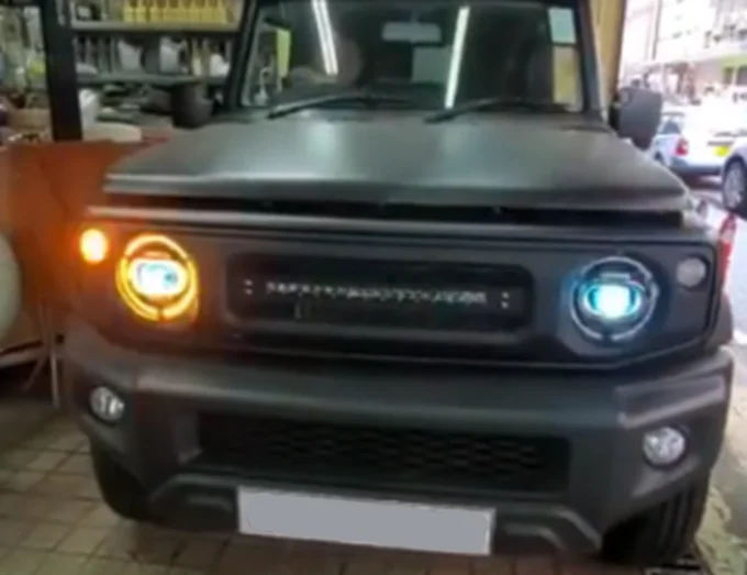  ED Передняя головка Рабочий угол сигнал поворота лампа ineer Крышка для Suzuki Jimny jb74 jb64 2018 2019 2020