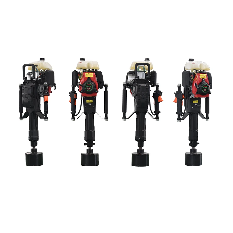 140Four-stroke high-power construction fence flood control steel pipe pile handheld gasoline pile driver portable pile driver