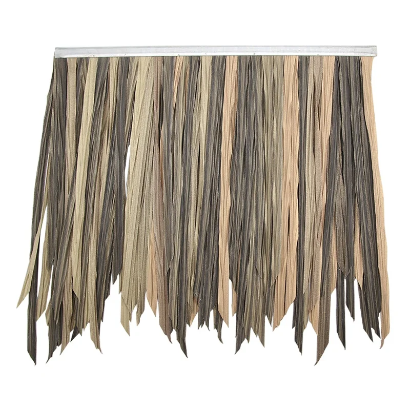 Artificial synthetic palm water reed thatch construction grass for roof