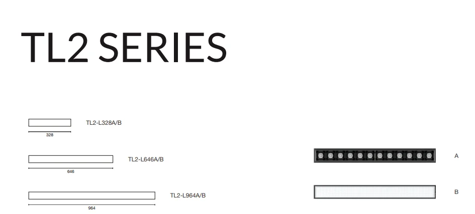 220V Adjustable 2X15W 2X30W 2X40W Led Track Panel Light Lens Ra80  Track Mounted SMD