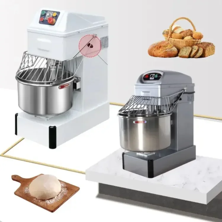 Robot Petrin 25kg 3kg 5kg 10 12 40 Kg 100kg 150kg 20l 10 L Boulangerie Bakery Boulanger A Pain Spiral Dough Mixer Machine 100 Kg
