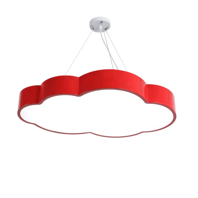 Креативная потолочная подвесная люстра светодиодная Подвесная лампа с белым облаком для детского сада класса торгового центра