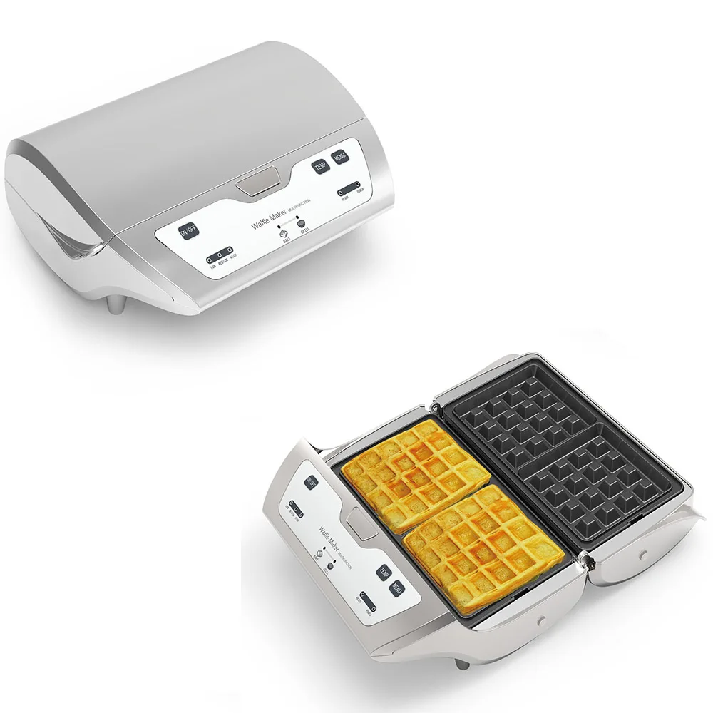 Горячая Распродажа электрическая вафельница индивидуальная тарелка мини-сэндвич-машина 3 в 1 с пользовательской тарелкой для барбекю