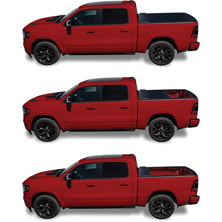Xiangta Waterproof Hard Aluminum Retractable Pickup Truck Tonneau Bed Cover 4x4 Barrel Electric Operation For GMC SIERRA 1500
