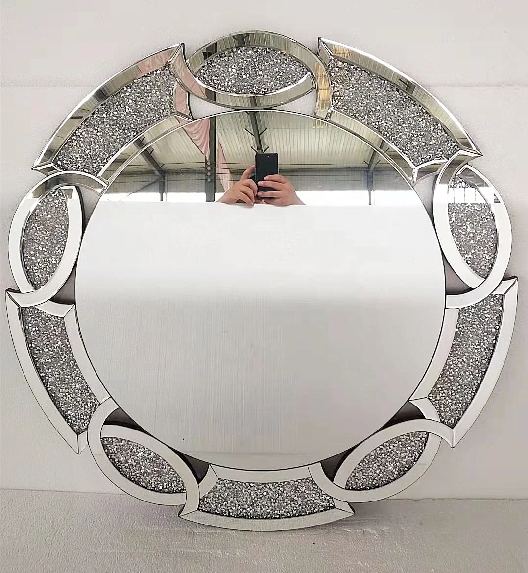 Wooden Framed Mirrors Wall Decorative Wholesale Mirror Designs For Home Decoration