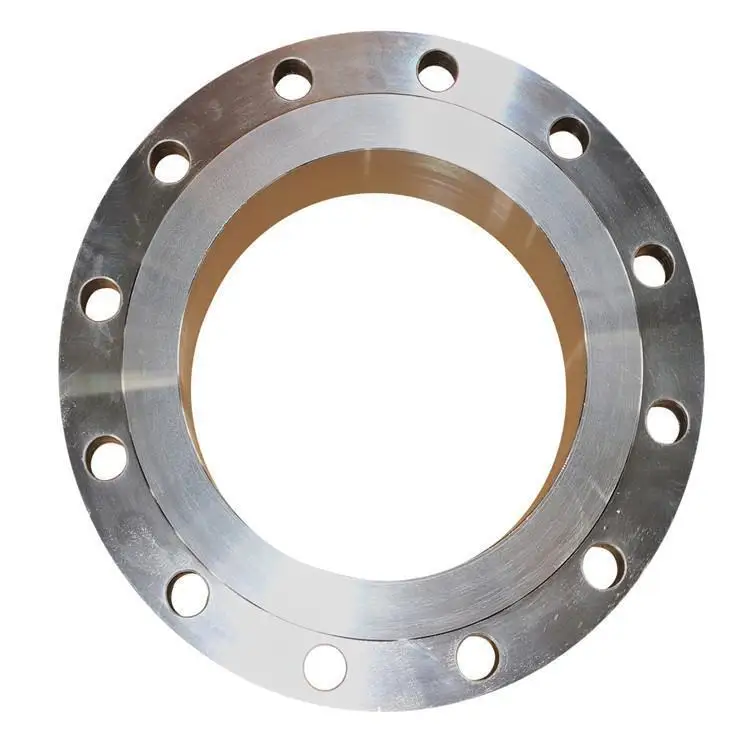 Hot Sale Flange Aluminum Alloy Forged Ring Forged Alloy Steel Custom Size Construction Machinery Parts For Sale