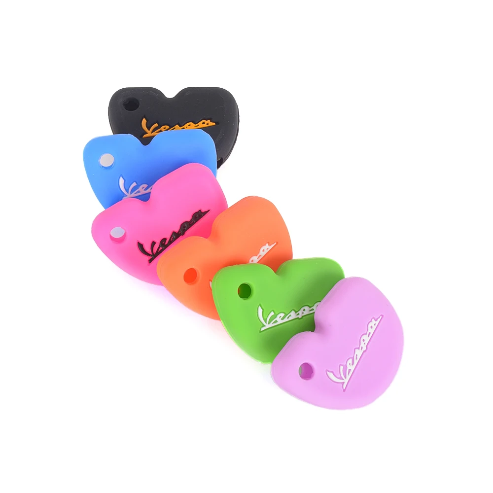 New Styling Silicone Rubber key Case Cover For GTS300 LX150 fly 125 3vte Gts 200 250 Silicone key holder