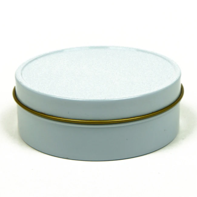 2020 New product Shallow round metal tin can