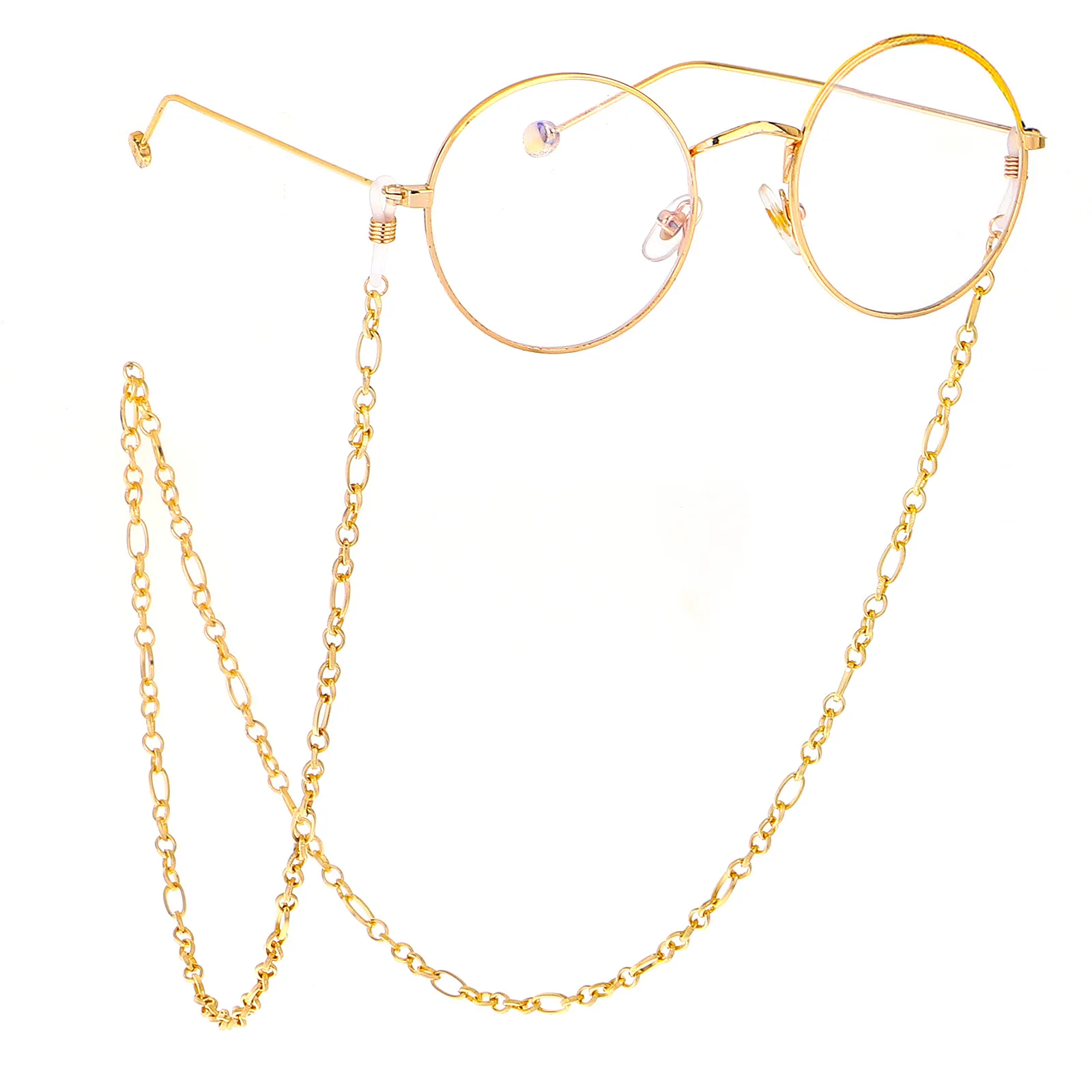 
Eyeglass String Holder Chain Sunglasses Chain Eyeglass Retainer Glasses Strap Lanyard Cord Retro Metal Gold and Silver Plated 