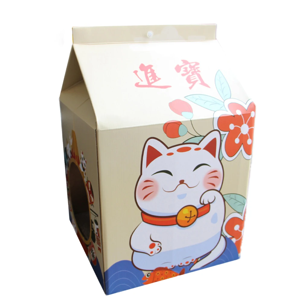 Cardboard Cat House,Cat Condo cat box pet product