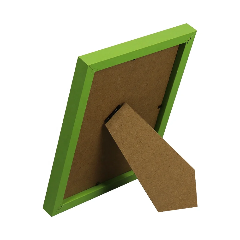 Factory selling wooden picture frame pendulum table can be customized size wall mounted wooden picture frame