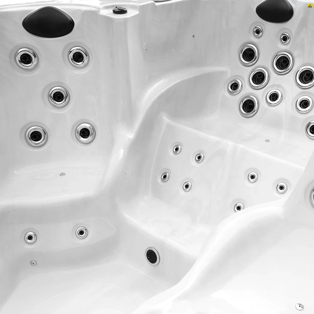 Польза для тела из акрила Monalisa семейный уличный массаж спа-джакузи обширный спа плавания