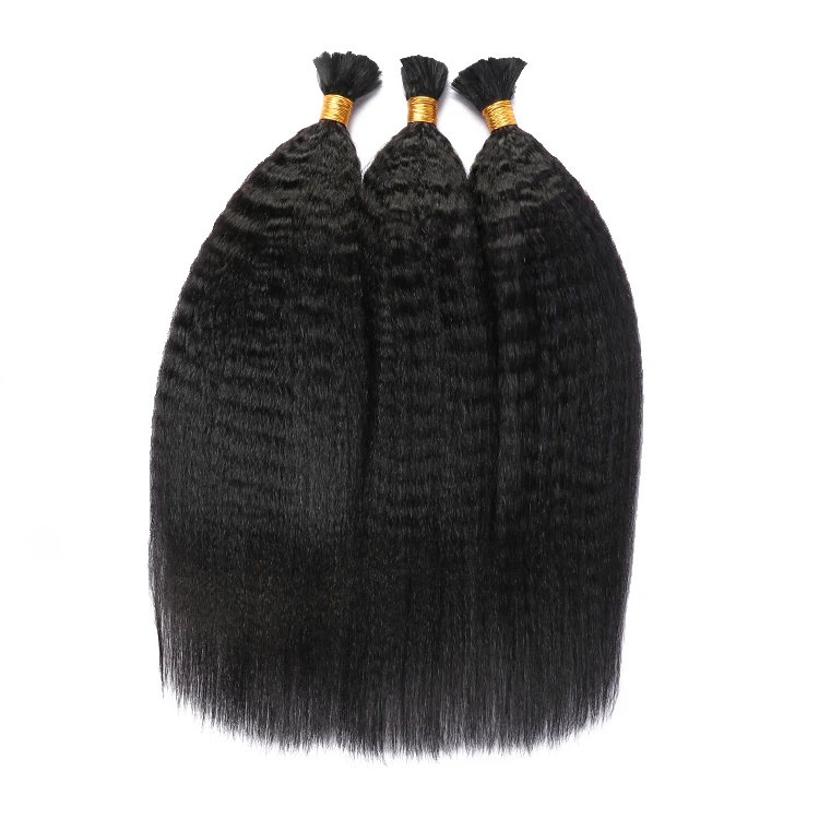 High Quality 10A Brazilian Human Braiding Hair Bundles,Kinky Curly Virgin Remy Cuticle Aligned Hair Bulk Braiding No Weft