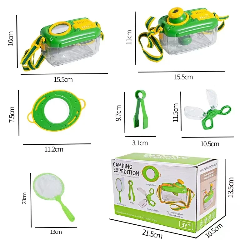 Kids Educational Toys Kids Outdoor Adventure Science Explore Kit Multifunction observation Set