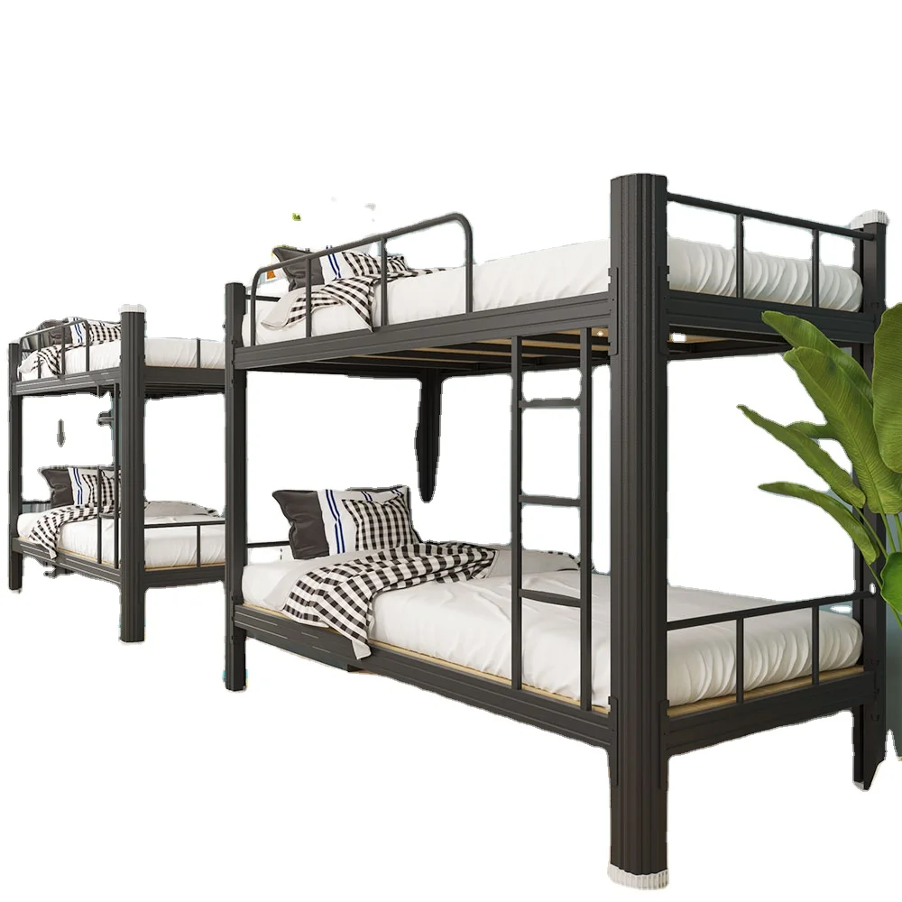 Bedroom furniture kids bunk beds with stairs for hostels