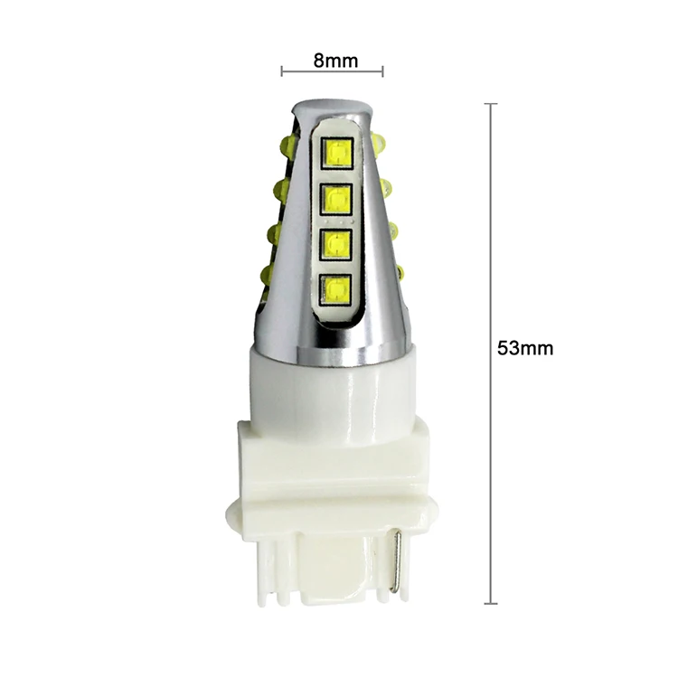 1156 BA15S P21W LED Reverse Light T20 W21 7440 Car Bulb T25 3156 P27W Auto LED Backup Light 12V 24V Red Blue Amber Green White