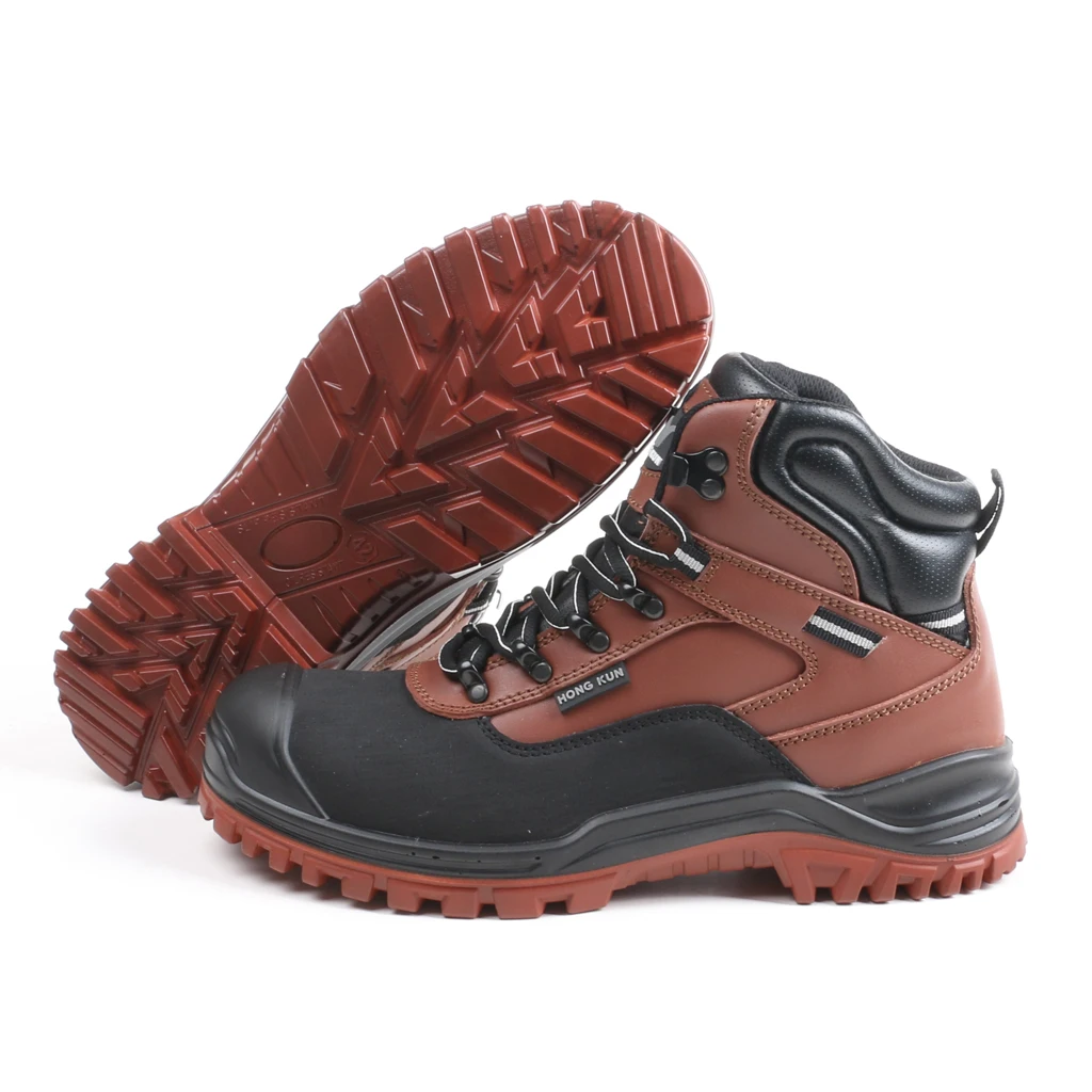 Brand Wholesale High Quality Custom Comfortable Waterproof safety shoes construction steel toe shoes for work